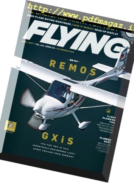 Flying USA – April 2017 Cover