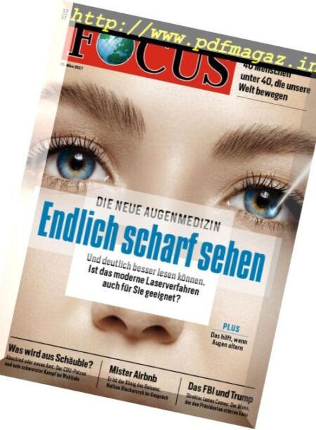 Focus – 25 Marz 2017 Cover