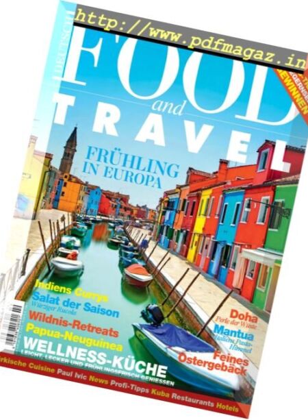 Food and Travel Germany – April-Mai 2017 Cover