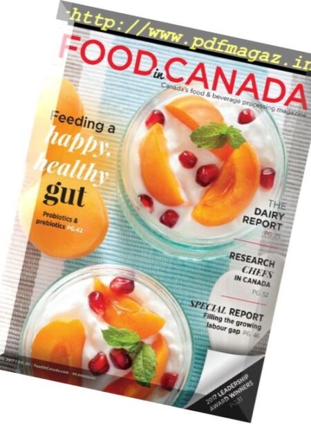 Food In Canada – April 2017 Cover