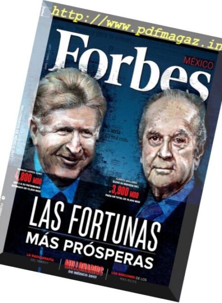 Forbes Mexico – Abril 2017 Cover