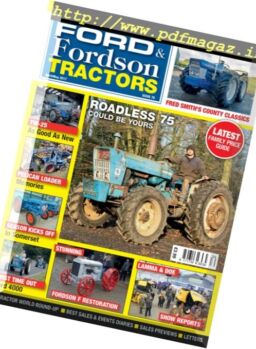 Ford & Fordson Tractors – April-May 2017