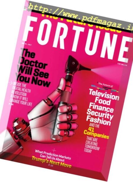 Fortune USA – 1 May 2017 Cover