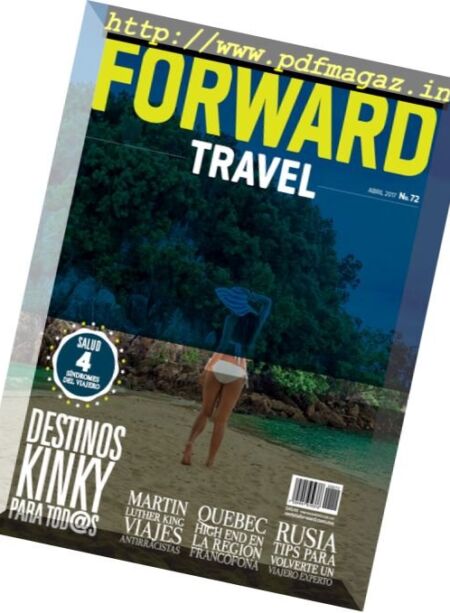 Forward Travel – Abril 2017 Cover