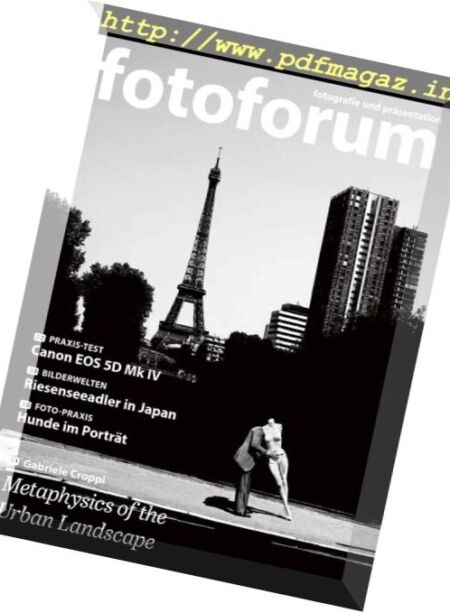 fotoforum Germany – Januar-Februar 2017 Cover
