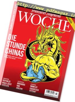 Frankfurter Allgemeine Woche – 7 April 2017
