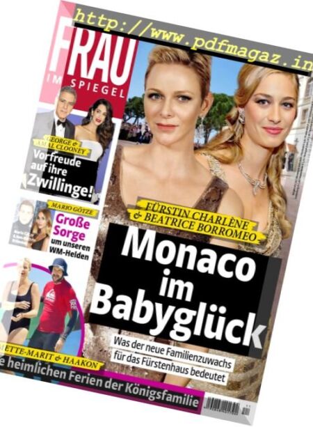 Frau im Spiegel – 8 Marz 2017 Cover