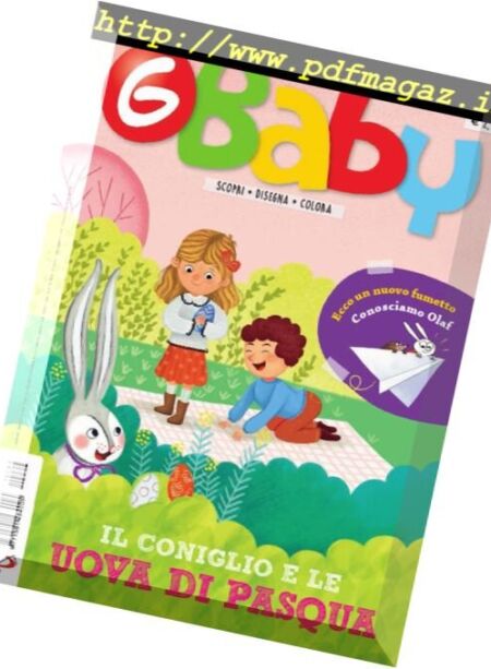 G Baby – Aprile 2017 Cover