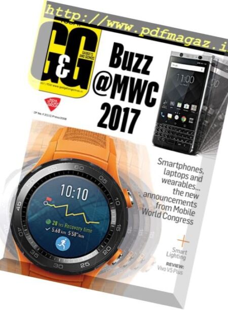 Gadgets & Gizmos – March 2017 Cover