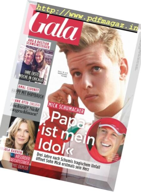 Gala Germany – 6 April 2017 Cover