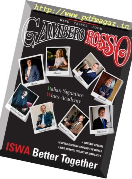 Gambero Rosso – March 2017 Cover