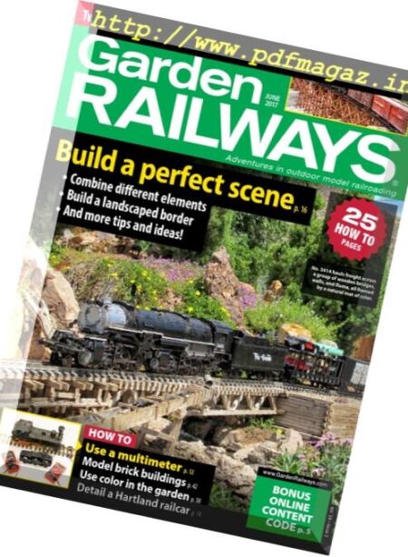 Garden Railways – June 2017 Cover