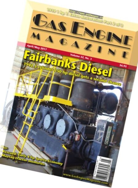 Gas Engine Magazine – April-May 2017 Cover
