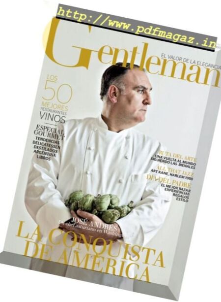 Gentleman Spain – Marzo 2017 Cover
