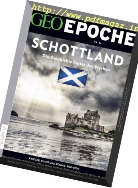 Geo Epoche – Nr.84, 2017 Cover