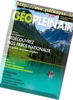 Geo Plein Air – Mars-Avril 2017