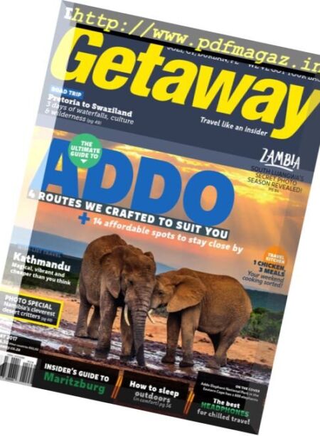 Getaway – May 2017 Cover