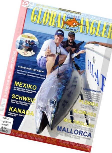 Global Game Angler – April-Oktober 2017 Cover