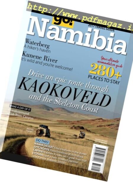 go! Namibia – Travel Guide 2017 Cover