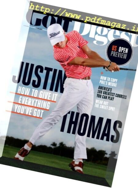 Golf Digest USA – June 2017 Cover