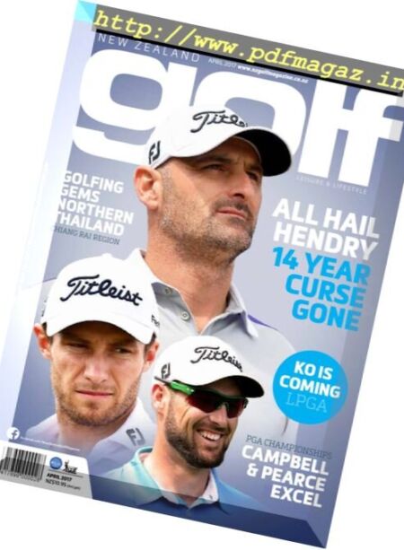 Golf New Zealand – April 2017 Cover