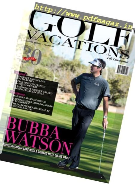 Golf Vacations – April-May 2017 Cover