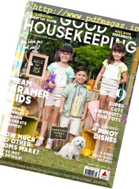 Good Housekeeping Philippines – April 2017 Cover