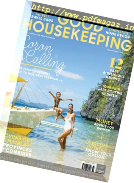 Good Housekeeping Philippines – March 2017 Cover