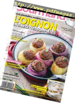 Gourmand – 12 au 25 Avril 2017