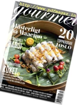Gourmet Sweden – Nr.2, 2017