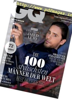 GQ Germany – Mai 2017