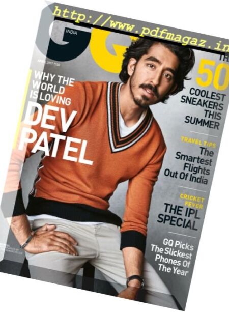 GQ India – April 2017 Cover