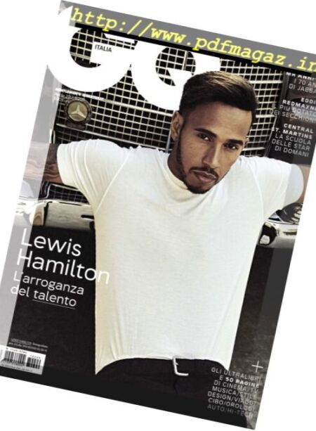 GQ Italia – Aprile 2017 Cover