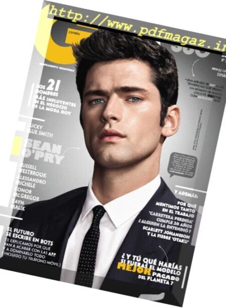 GQ Spain – Marzo 2017 Cover