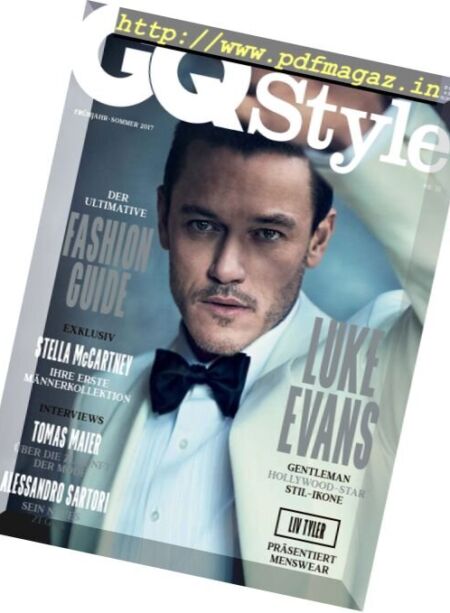 GQ Style Germany – Fruhjahr-Sommer 2017 Cover