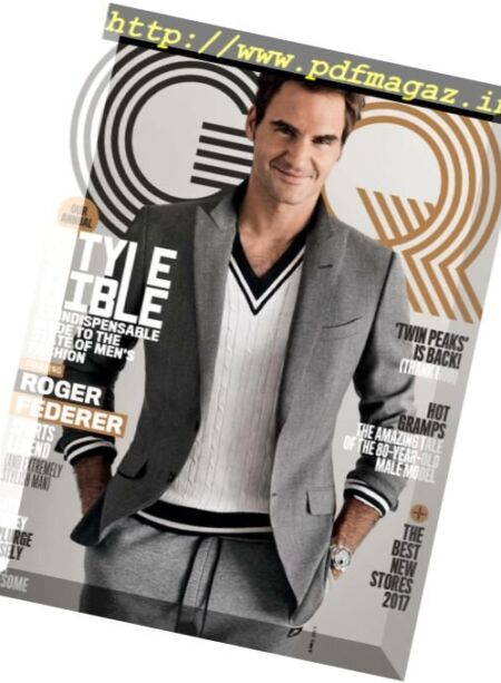 GQ USA – April 2017 Cover
