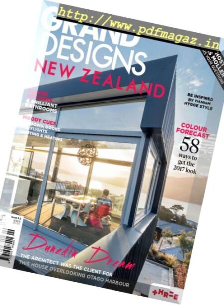 Grand Designs New Zealand – Issue 3.2, 2017 Cover