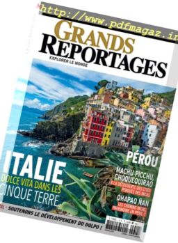 Grands Reportages – Mars 2017
