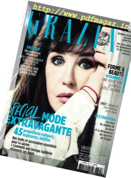 Grazia France – 21 au 27 Avril 2017 Cover