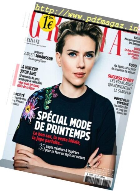 Grazia France – 31 Mars 2017 Cover