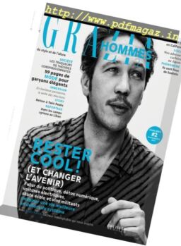 Grazia France – Hors-Serie Hommes – Printemps-Ete 2017