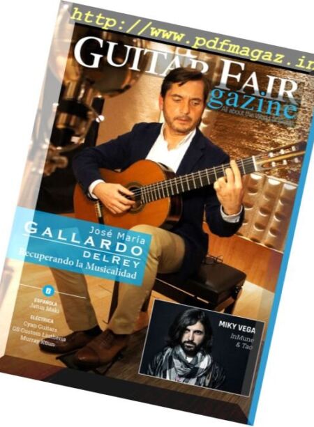 Guitar Fair – Abril 2017 Cover