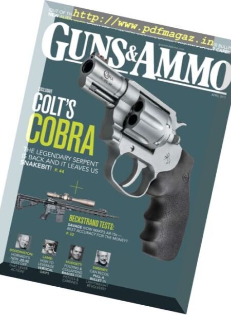 Guns & Ammo – April 2017 Cover