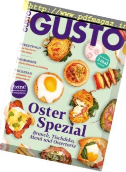 Gusto – April 2017