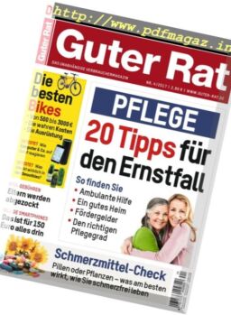 Guter Rat – April 2017