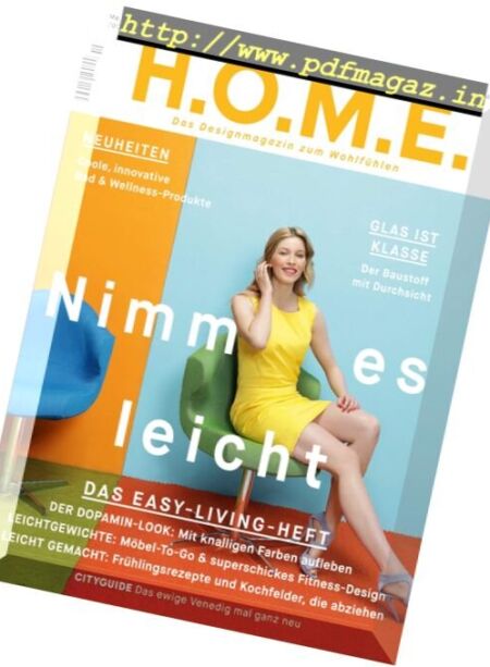 H.O.M.E. – Mai 2017 Cover