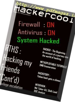 Hackercool – March 2017