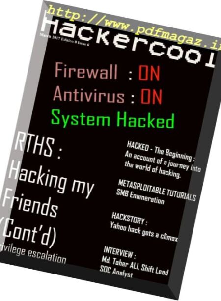 Hackercool – March 2017 Cover
