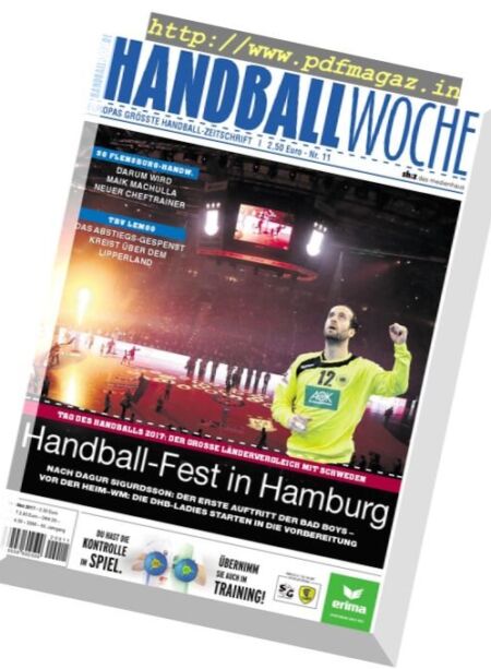 Handballwoche – 14 Marz 2017 Cover
