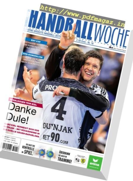 Handballwoche – 19 April 2017 Cover